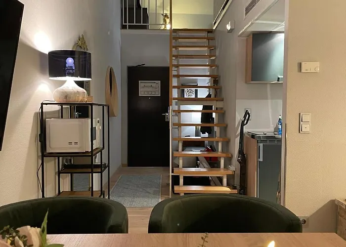 778 Maisonette Naehe Medienhafen 아파트 뒤셀도르프